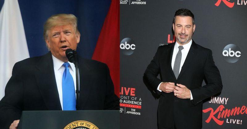 Donald Trump Trashes 'Loser' Jimmy Kimmel After Rumors Swirl He's Retiring: 'They Could Get a Far More Talented Person'
