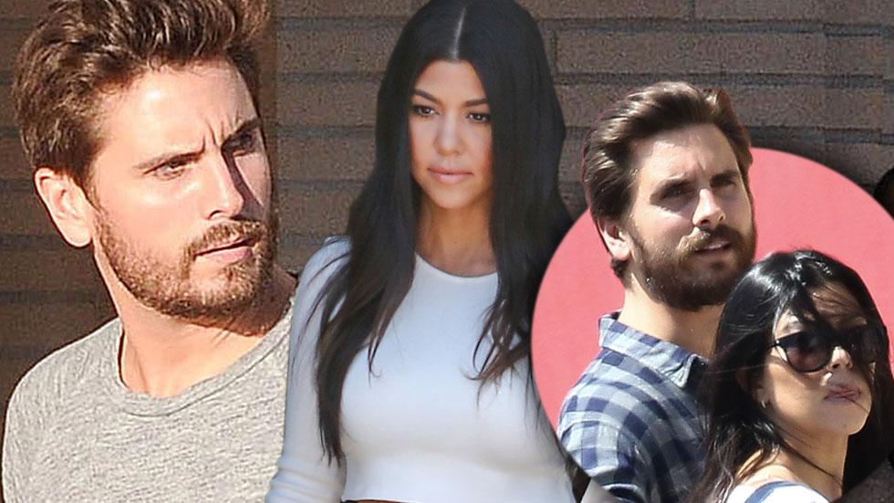 Kourtney kardashian scott disick breakup back together