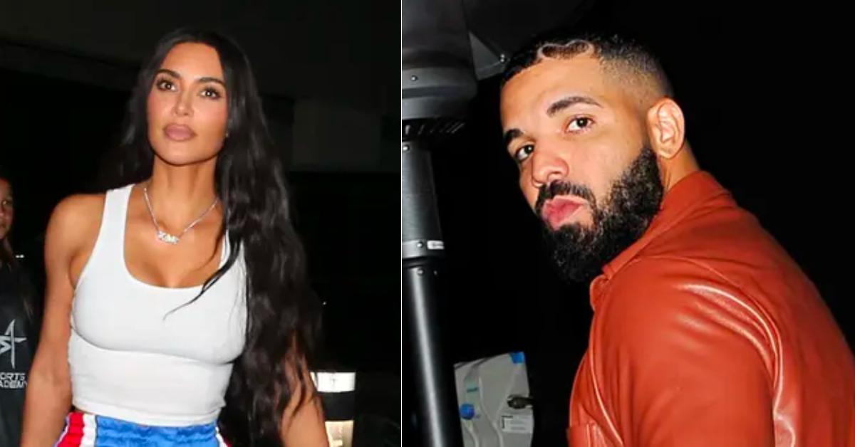 kim kardashian trolled thirsty drake ignored concert