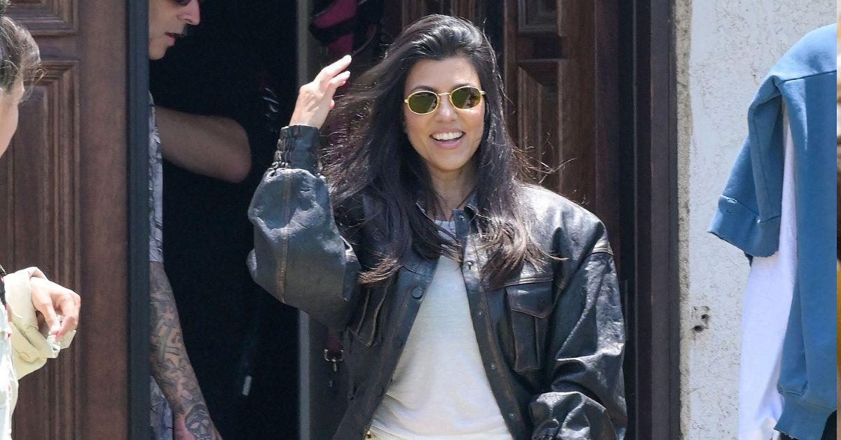 image of Kourtney Kardashian explained that she feels better when she dresses more casual.