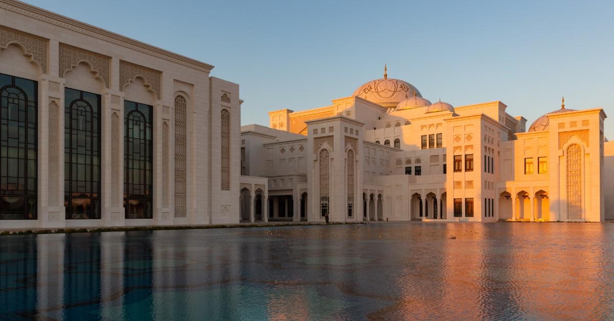 image of The presidential palace at Qasr Al Watan is a must-see.