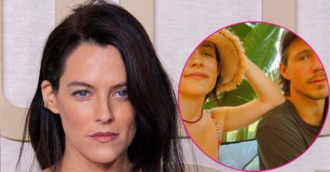 riley keough stuns in bikini on vacation with husband