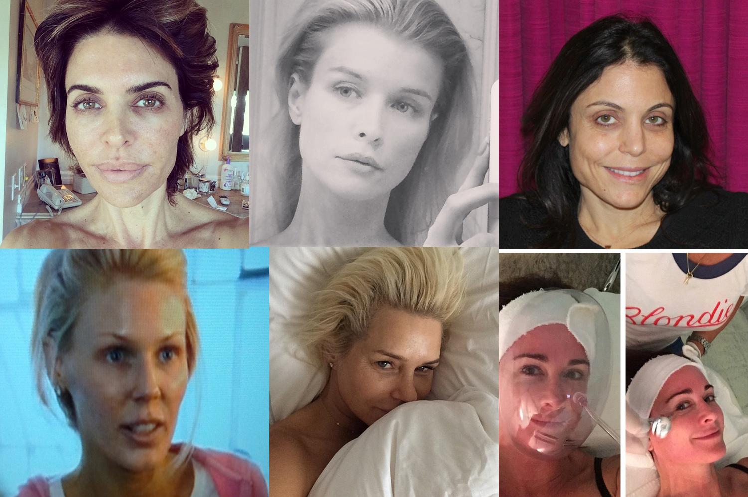 Real housewives without makeup