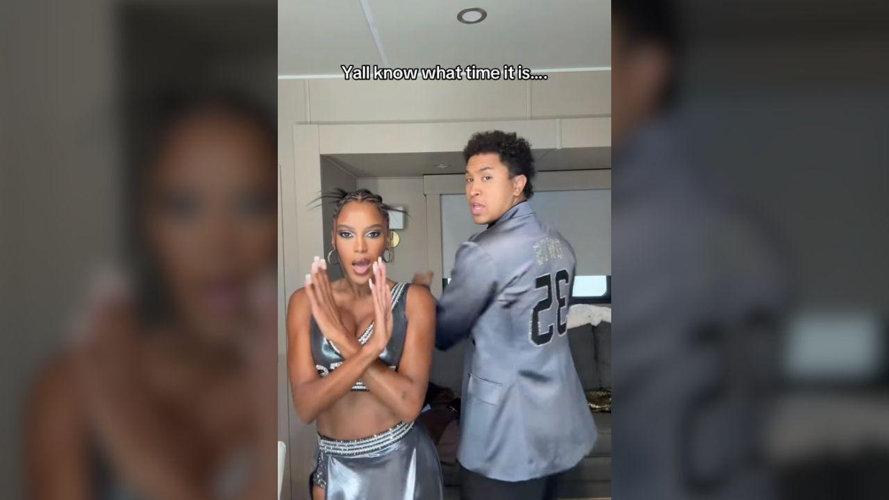 Image of Ciara shared how much her dance partner's patience and encouragement meant to her.