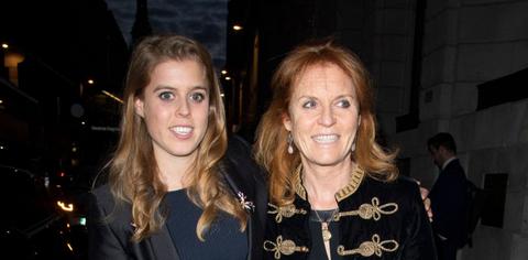 princess eugenie princess beatrice support sarah ferguson skin cancer diagnosis