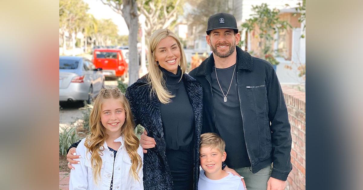 tarek el moussa reunites children trip fiancee heather rae young explosive flip or flop drama christina haack