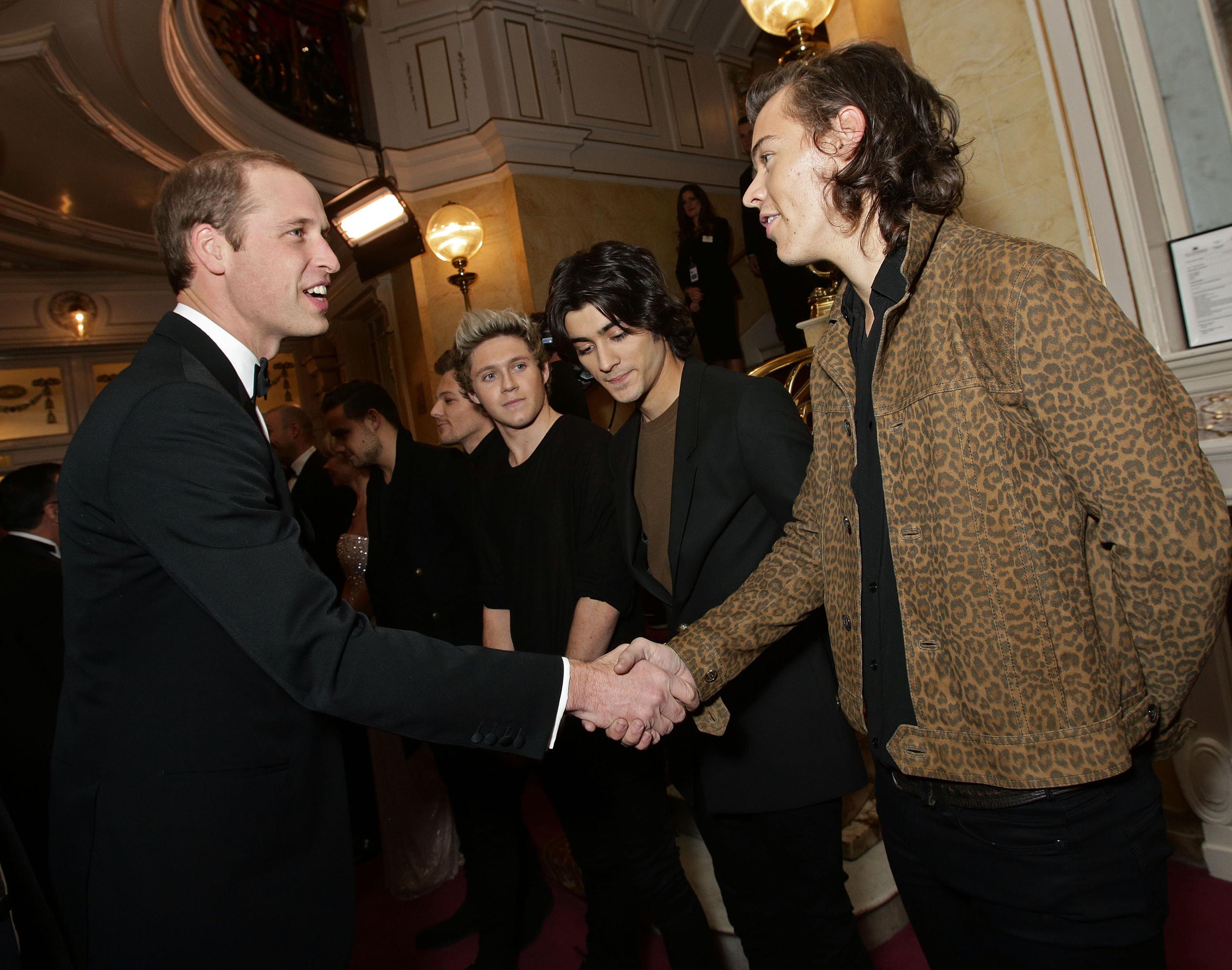 The Duke and Duchess of Cambridge attend the Royal Variety Performance