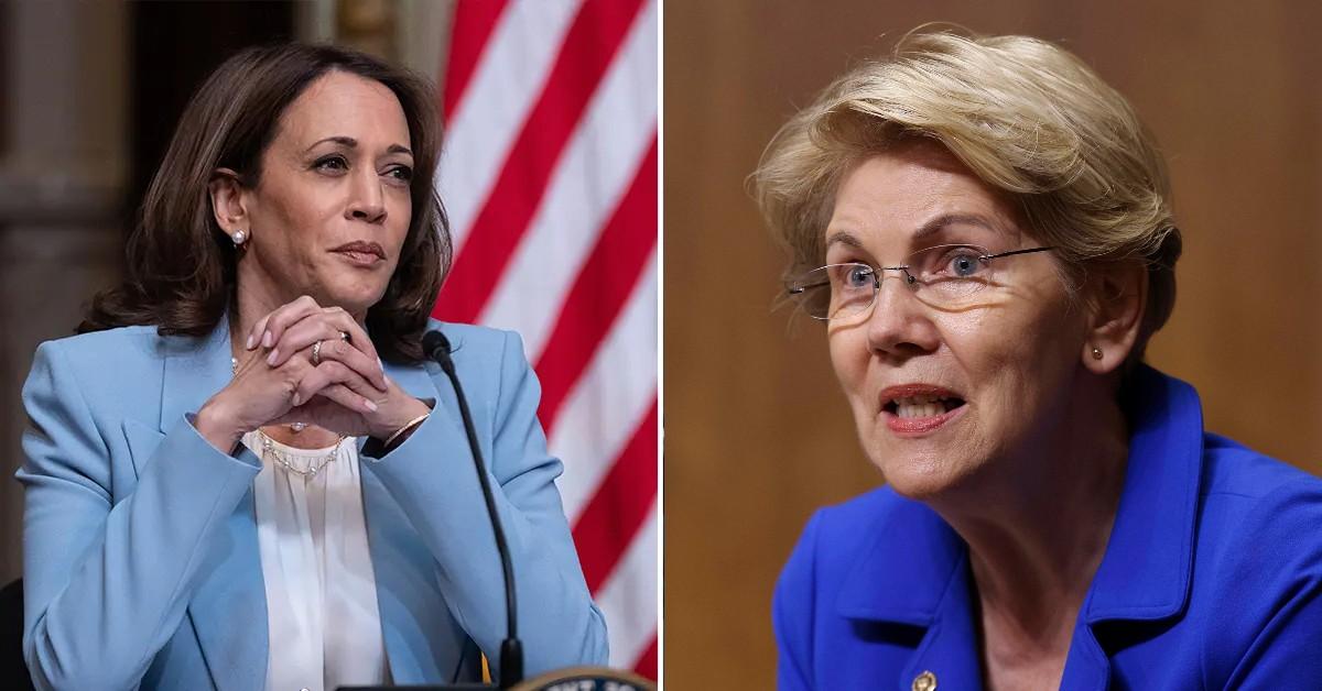 kamala harris elizabethwarren pp