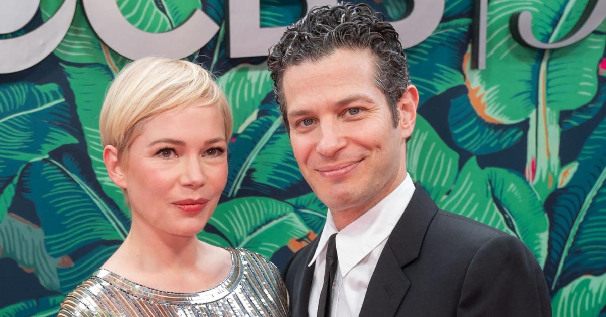 Photo of Michelle Williams and Thomas Kail.