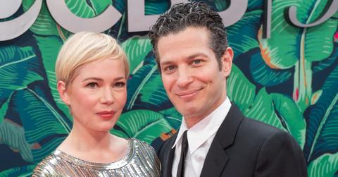 Photo of Michelle Williams and Thomas Kail.