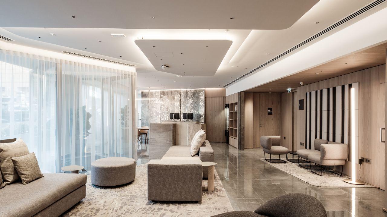 image of The modern European hotel offers premium amenities.