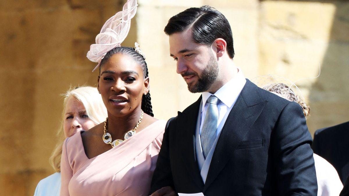 image of Serena Williams and Alexis Ohanian