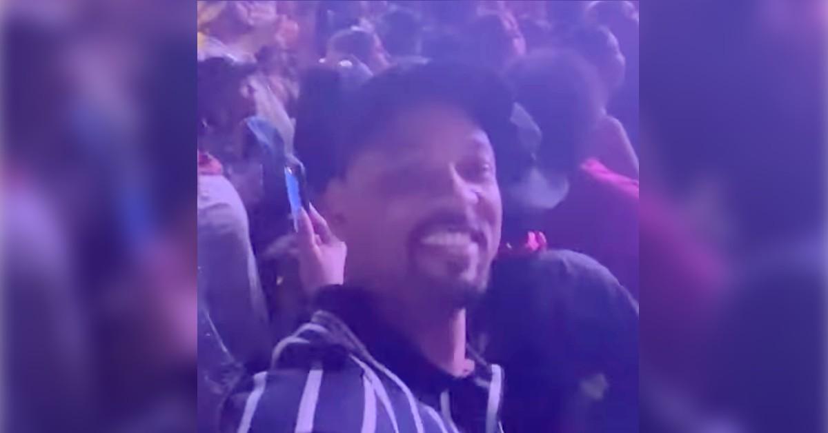 Will Smith Cheers On Willow & Jaden During Coachella Performance