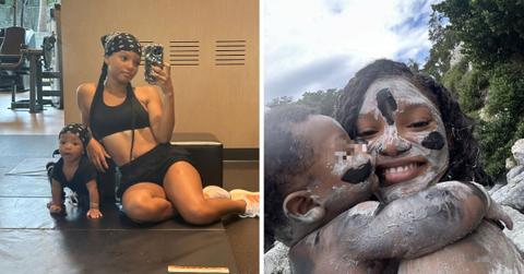 halle baileys cutest moments with her son halo photos