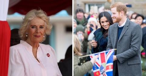 queen camilla no respect prince harry meghan markle