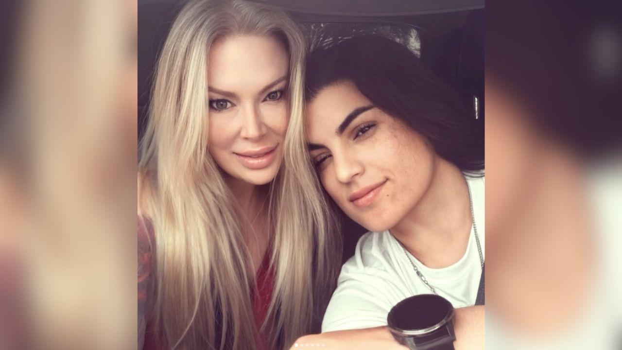 Image of Jenna Jameson thanked her partner for 'standing by' her 'side.'