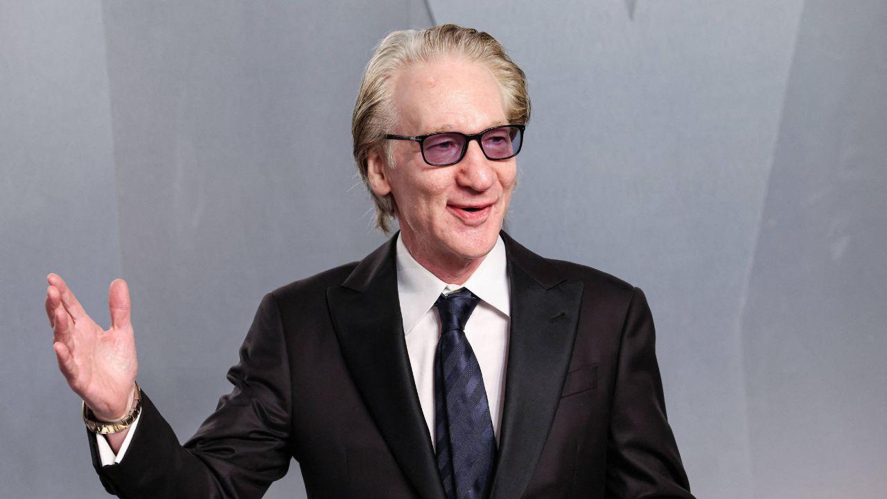 Photo of Maher gave Trump credit for closing the border.
