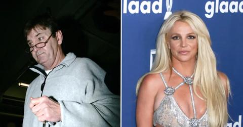 britney spears dad jamie leaves hospital looks thin bad infection