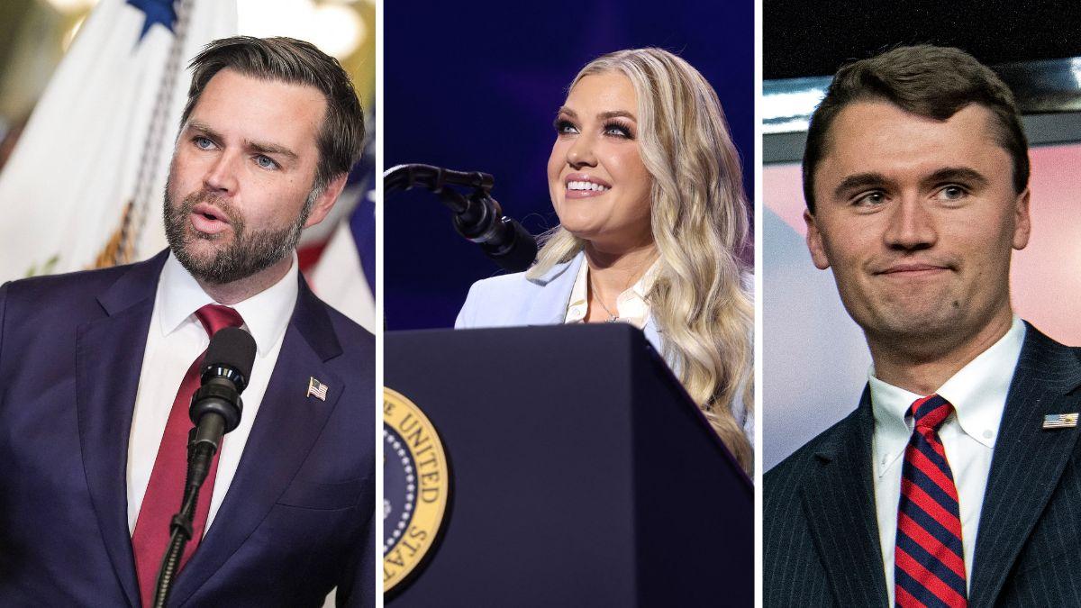 J.D. Vance,Erika Kirk,Charlie Kirk,