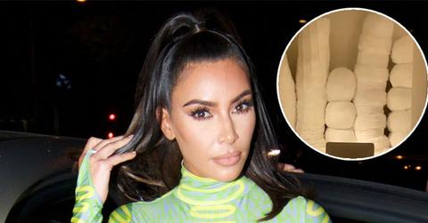 Kim Kardashian Shows Off Her Monochromatic Christmas Decorations