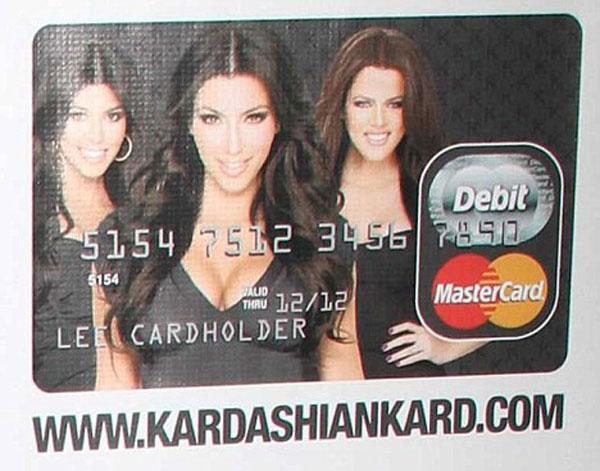 Kardashian Credit Card