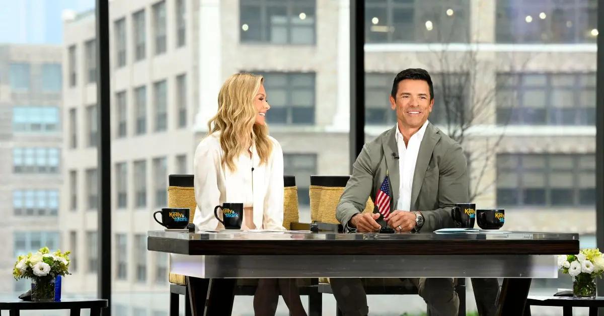Image of Mark Consuelos and Kelly Ripa love to tease one another on-air.