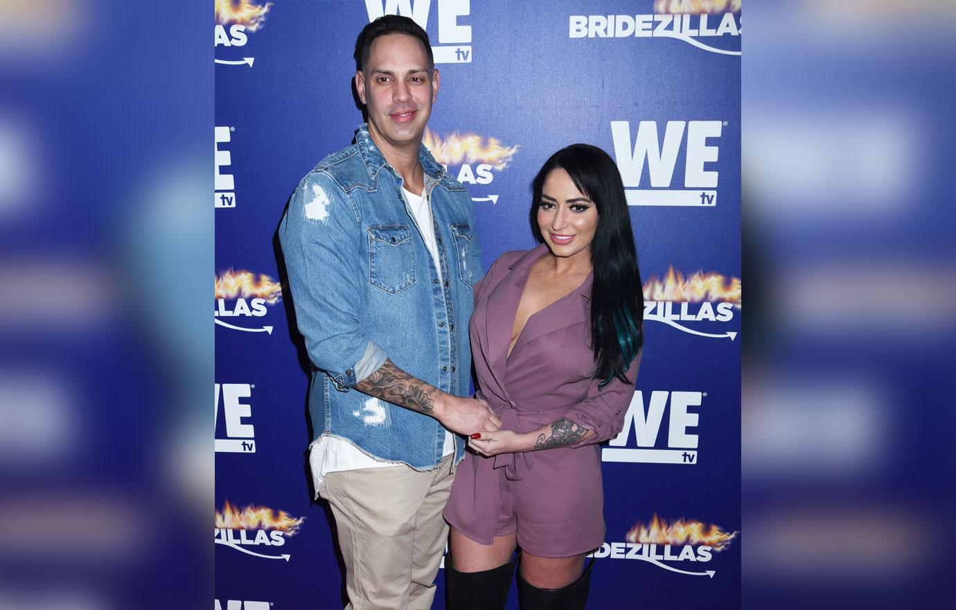 jersey shores angelina pivarnick filed for divorce from husband chris larangeira back in january