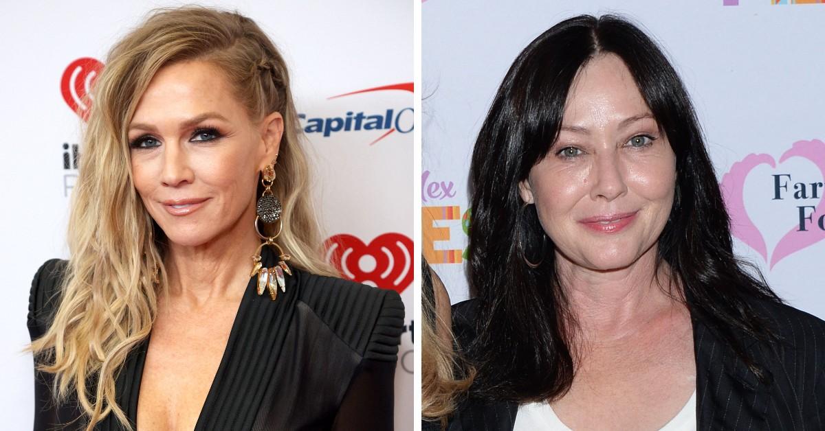 90210' Actress Jennie Garth Responds To Shannon Doherty Feud Rumors