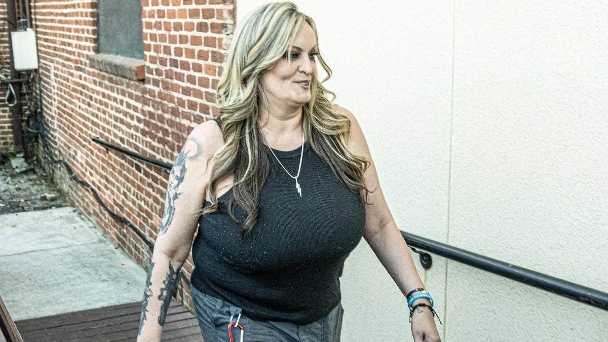 stormy daniels seen for first time in years mega  rc