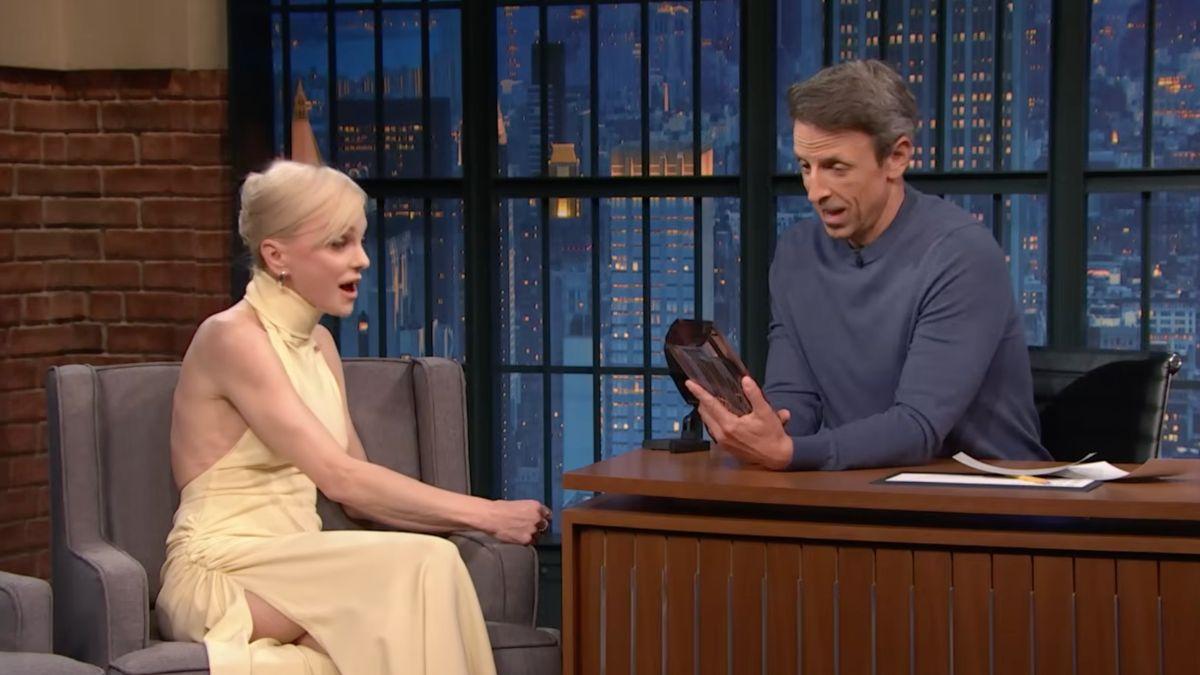 Image of Anna Faris worried fans about her slim appearance.