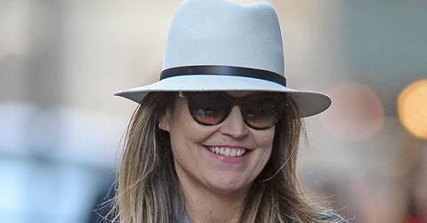 Savannah Guthrie Out and About with Children in Soho