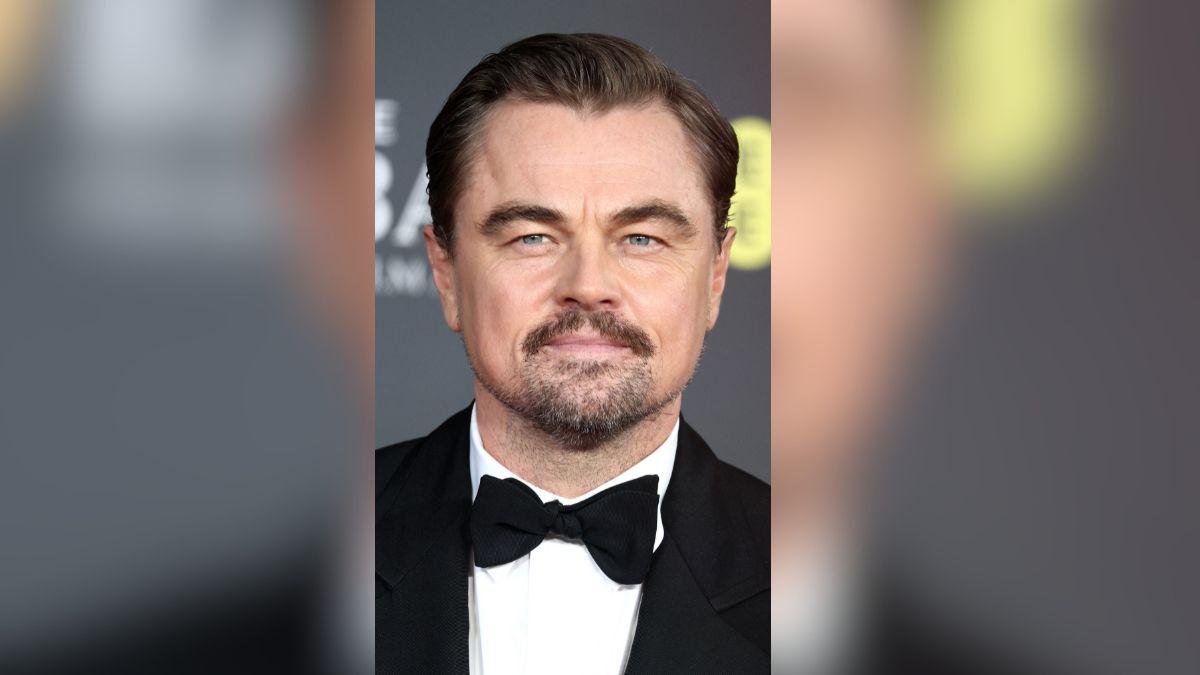 Image of Leonardo DiCaprio's mustache look is reportedly for his upcoming film.