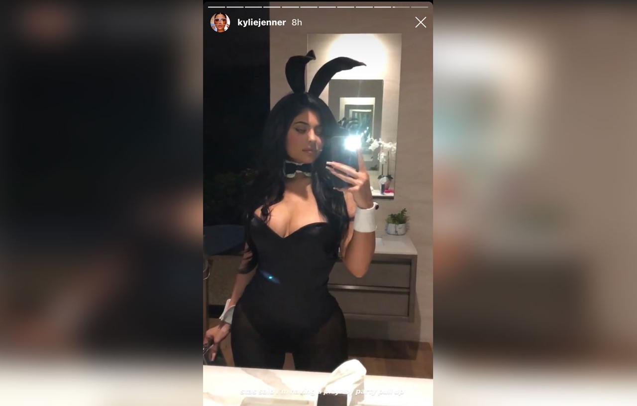 Kylie Jenner Dresses As Bunny For BFF Stassie Karanikolaou’s Party