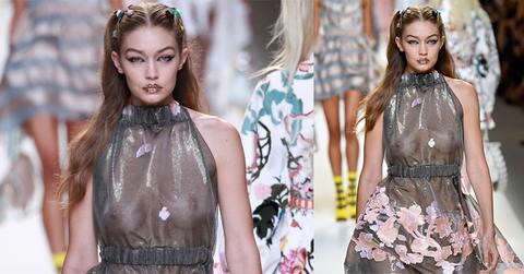 Gigi hadid boob lopsided breast enhancement