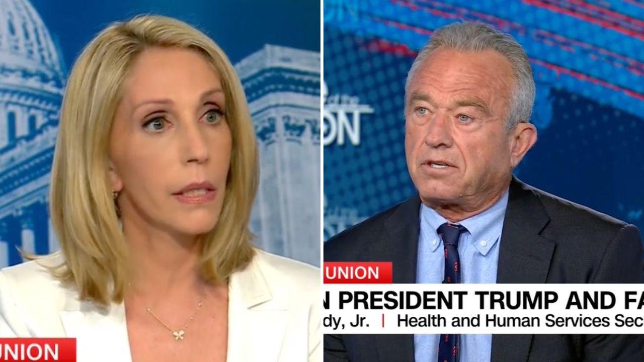 Dana Bash and Robert F. Kennedy Jr.
