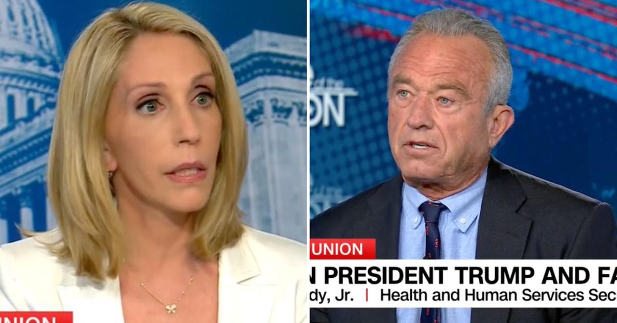 Robert F. Kennedy Jr. and CNN's Dana Bash Get Into Heated Clash Over Pandemic 'Nonsense': 'You're Sitting Here Attacking Me'