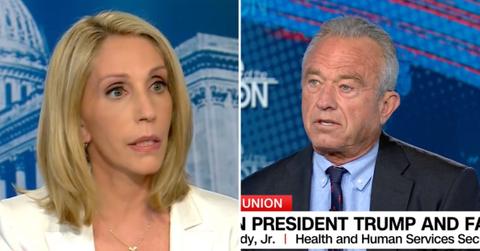 Dana Bash and Robert F. Kennedy Jr.