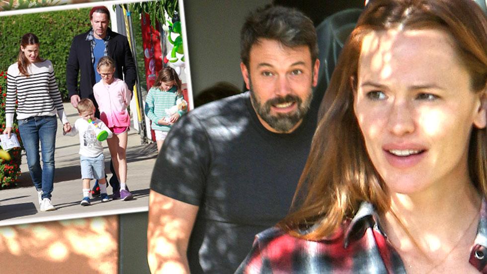 Ben Affleck Jennifer Garner spending holidays together