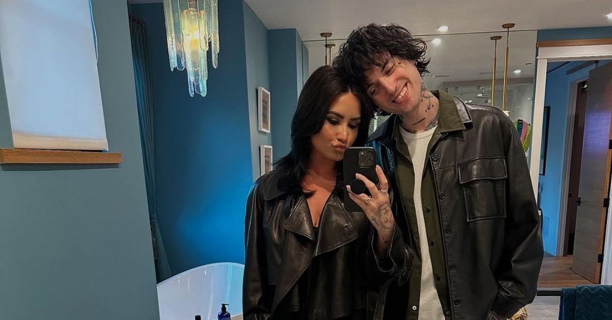 Photo of Demi Lovato and Jutes