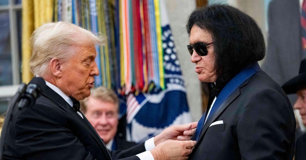 image of KISS was awarded with a Kennedy Center Honor on Saturday, December 6. 
