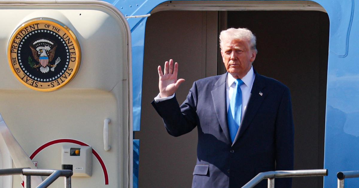 Image of Donald Trump recently underwent an MRI.