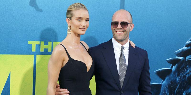 Rosie huntington whiteley jason statham son premiere main