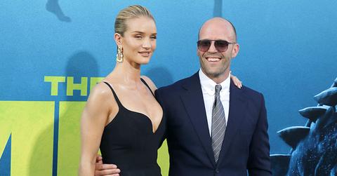 Rosie huntington whiteley jason statham son premiere main