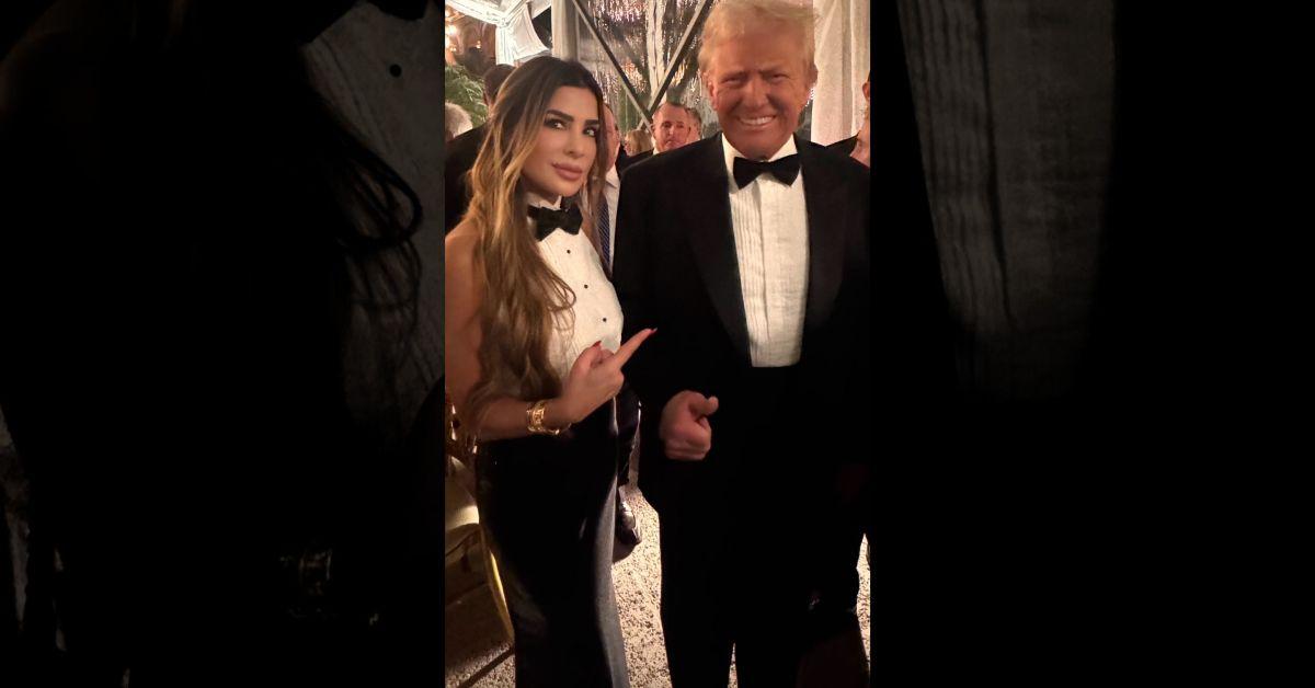 Photo of Siggy Flicker and Donald Trump
