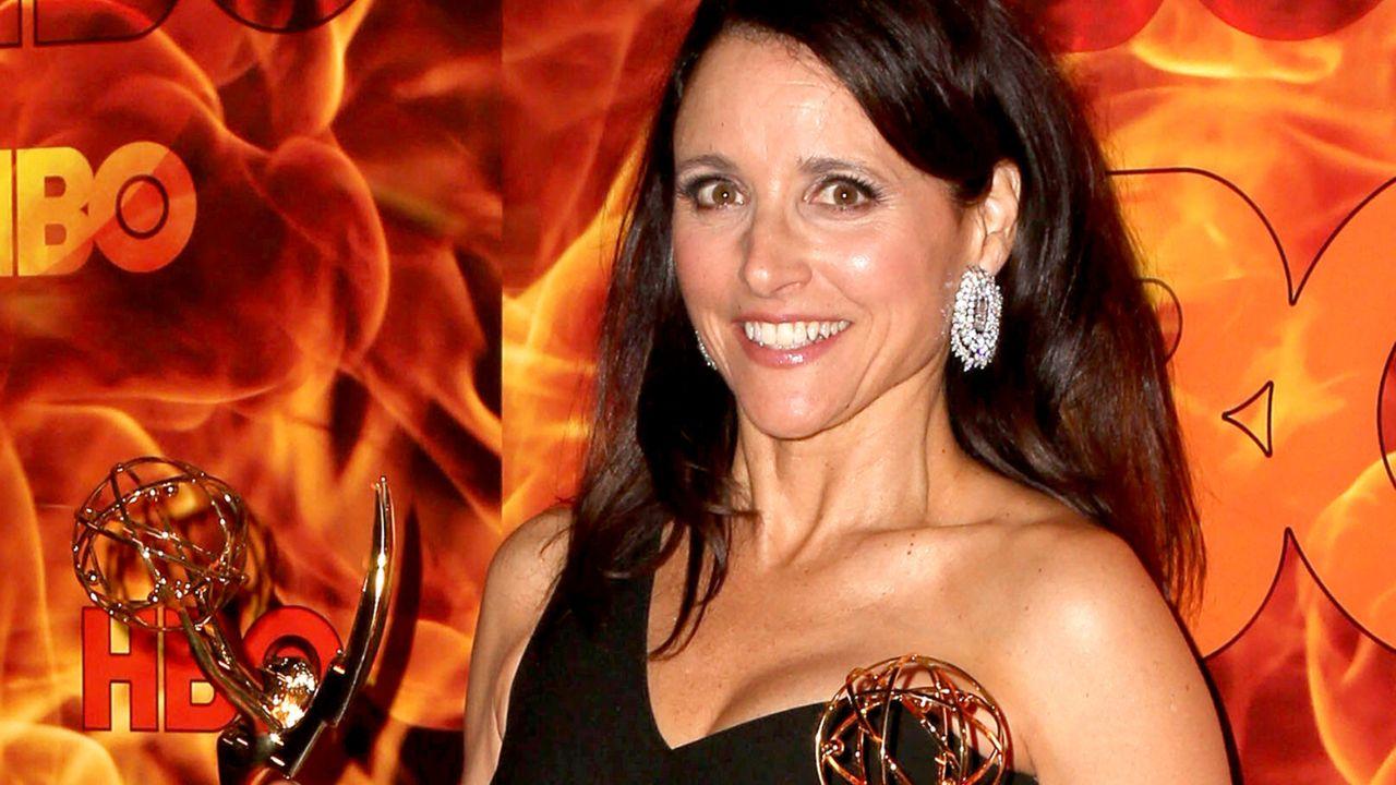 Image of Julia Louis-Dreyfus previosuly detailed a 'big fat argument on set.'