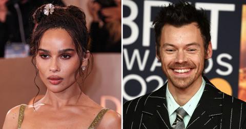 zoe kravitz hulu harry styles joke backlash