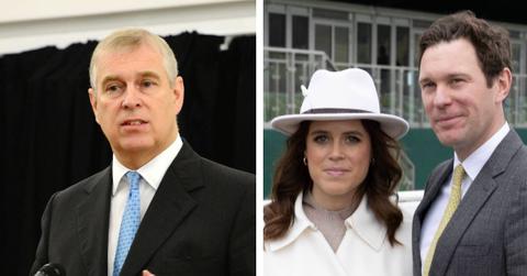 prince andrew wedding demand alarmed eugenie husband
