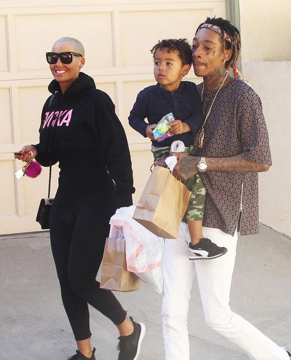 Amber rose wiz khalifa divorce