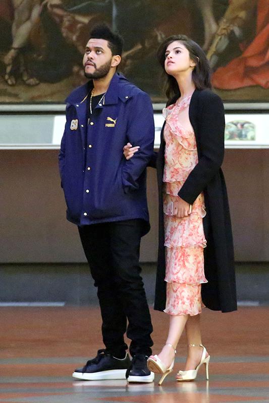 *PREMIUM EXCLUSIVE* Selena Gomez and The Weeknd take their love to Italy