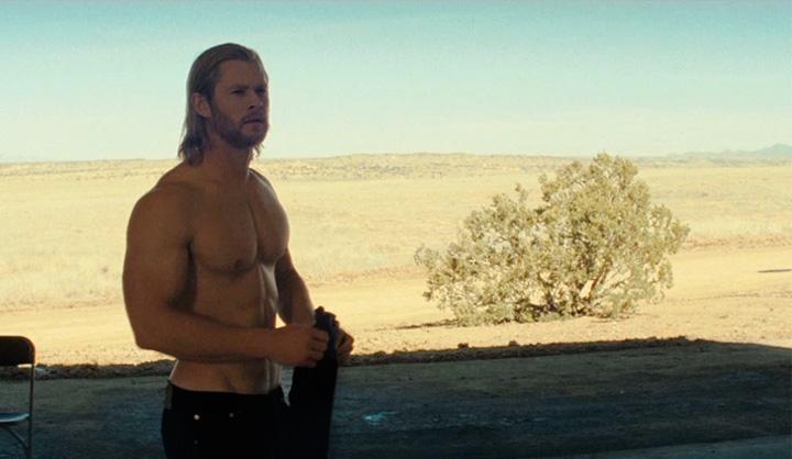 Chris Hemsworth Shirtless in Thor